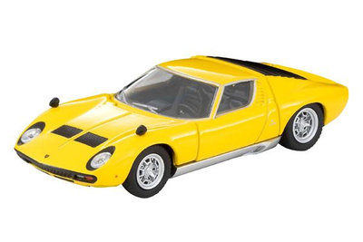 1/64 TOMYTEC LV Lamborghini 林寶堅尼 Miura SV (黃色)合金模型