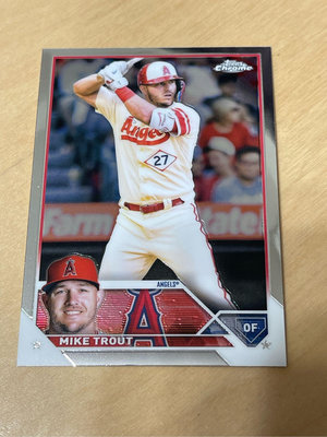 2023 Topps Chrome Mike Trout