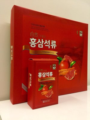 【繽紛樂活美妝】韓國六年根紅蔘紅璨石榴青春飲 70mlx30包