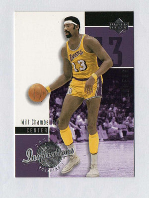 NBA Wilt Chamberlain 2003 Upper Deck Inspirations 球員卡
