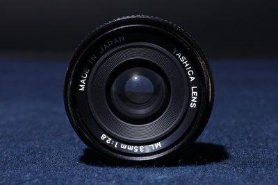 5/13結標【 稀有大光圈廣角】Yashica ML 35mm F2.8 A050316 -相機 攝影周邊 錄影機 閃光燈 鏡頭 蔡司 相簿 底片 錄影機