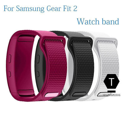 三星 Galaxy Gear Fit 2 Pro 智慧手錶 錶帶 矽膠 替換 運動手環 腕帶 錶殼 套裝【T】