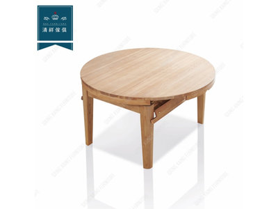 【新竹清祥傢俱】NRT-01RT13-北歐梣木延伸餐桌(不含椅) 設計 伸縮圓桌 餐廳 日系