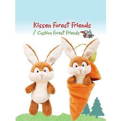 熱賣 德國NICI2023兔年生肖胡蘿蔔兔子吊飾可愛毛絨兒童玩具公仔伴手禮 精品