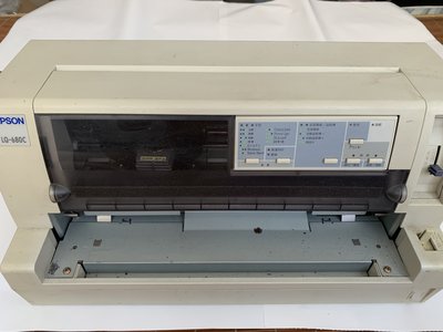 保固一年(新色帶,新傳輸線)  EPSON LQ-680C/ LQ680C/LQ680點矩陣印表機.