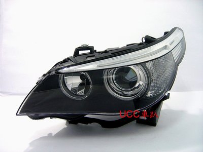 【UCC車趴】BMW 寶馬 E60 大5 03 04-06 07 原廠型 HID 光圈魚眼大燈 (TYC製)一邊7200