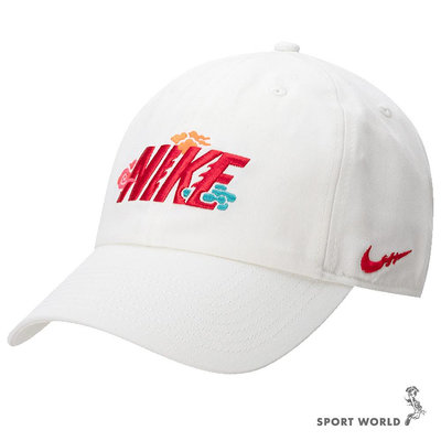 【現貨】Nike 帽子 老帽 刺繡 龍年 白【運動世界】FZ6784-133