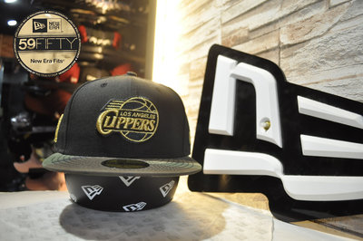 New Era x NBA LA Clippers Camo 59Fifty Old Logo 洛杉磯快艇隊舊式全封帽