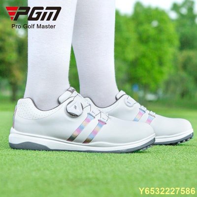 LitterJUN  【優選】高爾夫鞋 防滑運動鞋 高爾夫球鞋女 透氣運動鞋 高爾夫鞋男鞋 PGM2022新款高爾夫球鞋女士專利防側滑鞋