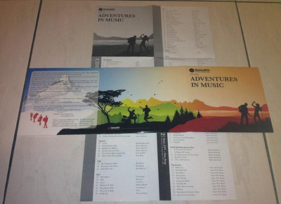 周杰倫 Kobe Bryant 五月天 王力宏 2011 Adventures In Music 天地一鬥 說了再見 新力音樂 台灣紙盒版 宣傳單曲 3-CD