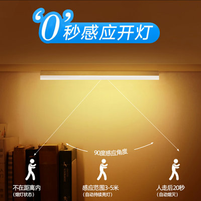 LED充電式感應燈(30公分)人體感應燈(有現貨不用等)  LED感應燈