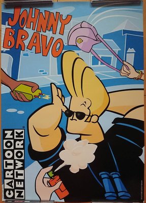 拼命郎約翰尼(Johnny Bravo) - Cartoon Network - 美國原版節目海報(1999年)