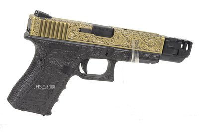JHS（（金和勝 生存遊戲專賣））WE G19 A 槍口抑制器 3763 (不含槍)