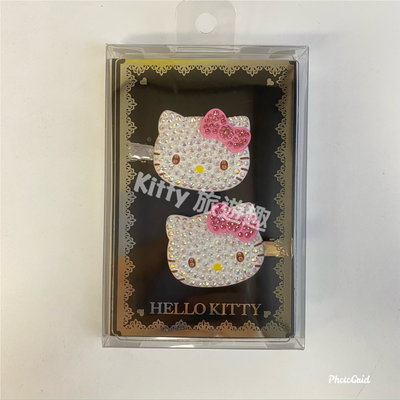 [Kitty 旅遊趣] Hello Kitty 造型前髮夾組 髮飾 凱蒂貓 美樂蒂 大耳狗 酷洛米 寶石 髮夾