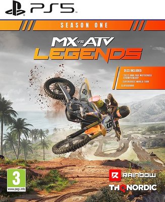 全新 PS5遊戲 MX vs ATV Legends 中文版【板橋魔力】