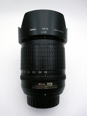 *旅遊美鏡* Nikon DX AF-S 18-135mm G IF-ED - 附原廠遮光罩+UV保護鏡 -