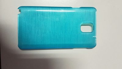 賣二手 Samsung Note 3 N7200 N9000 藍色有質感 保護殼 (硬殼)保護殼 保護套 清水套