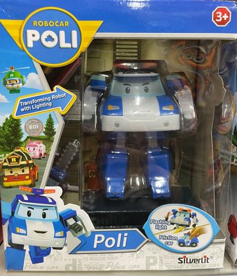 2/29前 Poli 波力 POLI 波力 玩具車 LED變形車系列 - 變形波力
