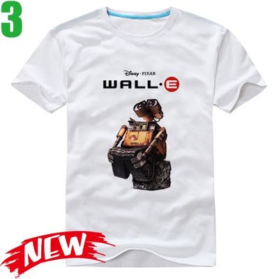 【瓦力 WALL-E】短袖經典動畫電影系列T恤(共2種顏色可供選購) 新款上市任選4件以上每件400元免運費!【賣場二】
