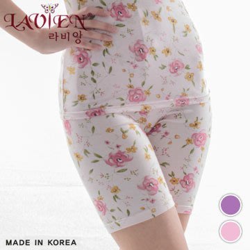 【LAVIEN 拉維恩】韓國製天絲棉碎花內褲 (4007) 超透氣 零著感 內搭 機能 舒壓 大尺碼