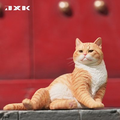 特價！JXK 1/6 宮里的貓 可愛高冷寵物萌貓咪仿真模型手辦擺件潮玩周邊