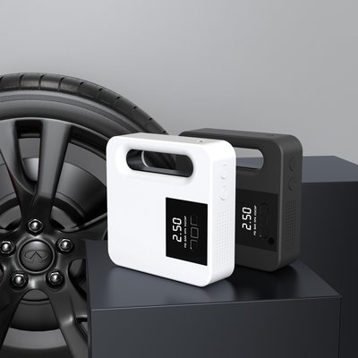 車載充氣泵數顯便攜式電動12v輪胎充氣機多功能隨車汽車充氣泵