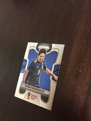 GENKI HARAGUCHI 2018 PRIZM 世界盃 BASE 金屬卡 編號119 前後卡況如圖