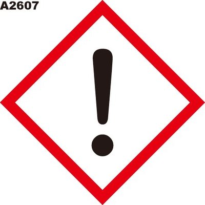 GHS危險物標示貼紙 A2607 危害標示貼紙 化學品貼紙 警告 [飛盟廣告 設計印刷]