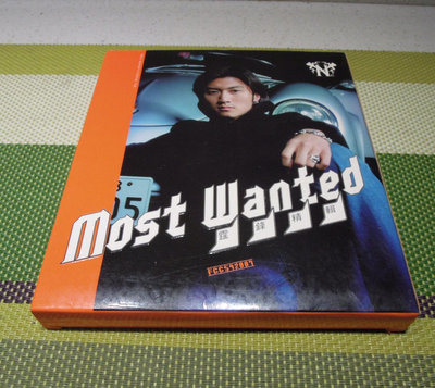 【二手】謝霆鋒 Most Wanted 精選 T紙盒版CD  CD 磁帶 唱片【伊人閣】-1552
