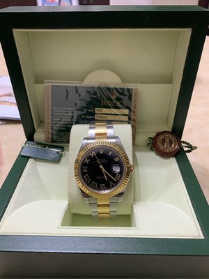 售出。ㄧ手錶。品牌 Rolex 勞力士 （腕表）款式 Datejust II 參考編號 116333 機芯 自動發條。以保養完。