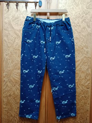 全新【唯美良品】藍色刷色牛仔長褲~ W204-945  大尺碼2L.