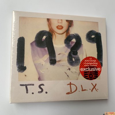 樂迷唱片~霉霉 泰勒斯威夫特 Taylor Swift 1989 豪華版CD 帶13張拍立得