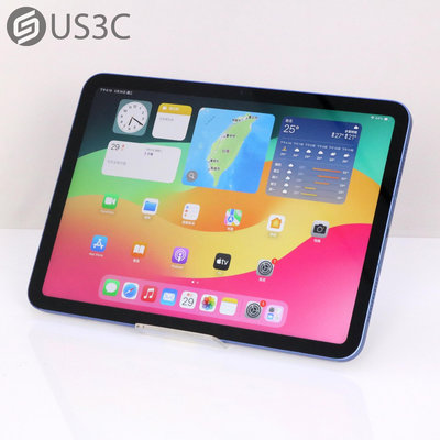 【US3C-高雄店】台灣公司貨 Apple iPad 10 64G LTE版 藍色 10.9吋 A14仿生晶片 指紋辨識 UCare保固6個月