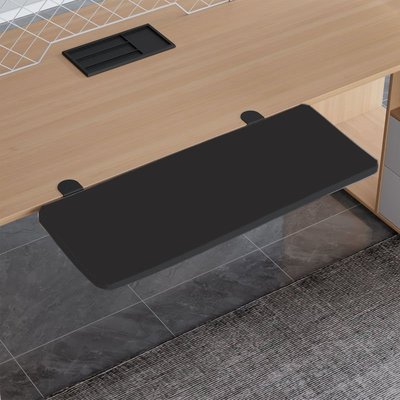 熱賣 桌面延長板免打孔擴展電腦桌子延伸加長板托架加寬折疊板鍵盤支架