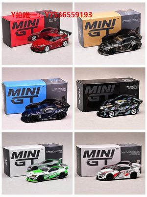 汽車模型新品1/64 MINIGT車模合金汽車模型玩具擺件保時捷911蘭博基尼