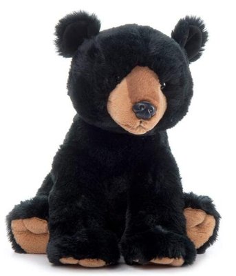 日本進口 好品質 限量品 超可愛 柔順 黑熊 小熊熊 動物玩偶絨毛絨娃娃布偶擺設品擺件送禮物禮品