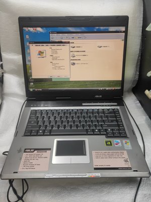 【電腦零件補給站】ASUS A6Q00VM 15吋筆記型電腦 Windows XP