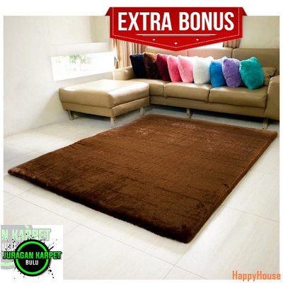 快樂屋HappyHouse優質柔軟抓絨地毯英國 150x100x4.5 臥室地毯軟地墊