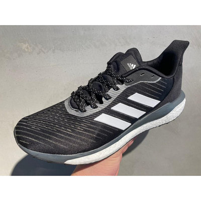 adidas Solar Drive 黑白 男 運動鞋 慢跑鞋 穿搭 透氣 休閒 訓練 EH2607