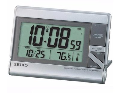 【天龜】SEIKO  數位電波 時鐘 桌鐘 電子鐘 鬧鐘 QHR 024      QHR024S