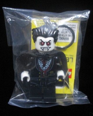(STH)LEGO 樂高 LED 人偶鑰匙圈 經典 吸血鬼 ~腳會發亮-$320