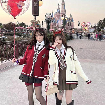 新款 秋冬套裝 裙 日韓韓系學院風洋裝 四件套裝 迪士尼必備套裝 JK 制服 制服套裝 學生制服 國中制服 洋裝