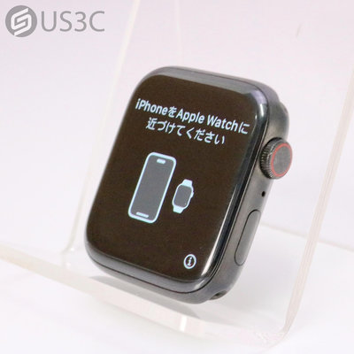 【US3C-小南門店】公司貨 Apple Watch 6 44mm GPS + LTE 太空黑鈦金屬錶殼 灰色運動錶帶  血氧濃度感測 智慧穿戴裝置