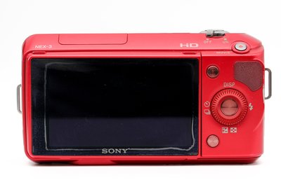 【高雄青蘋果3C競標】SONY NEX 3紅 單機身 APS-C 二手相機 二手微單眼 故障品 瑕疵品 #28625