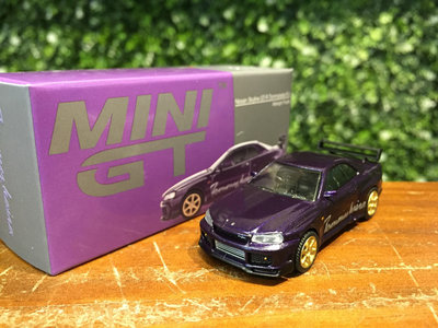 1/64 MiniGT Nissan Skyline GTR R34 Tommykaira MGT00616R【MGM】