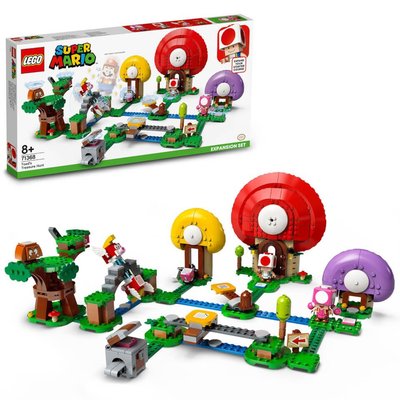 現貨  樂高  LEGO  71368 Mario 瑪利歐 系列  奇諾比奧的尋寶之旅  全新未拆  原廠貨