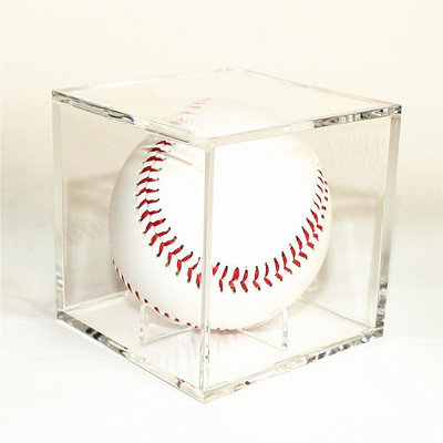 棒球專用 亞克力透明展示盒（防UV）