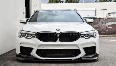 【天翊國際】BMW F90 M5 3D款 抽真空 碳纖維 前下巴