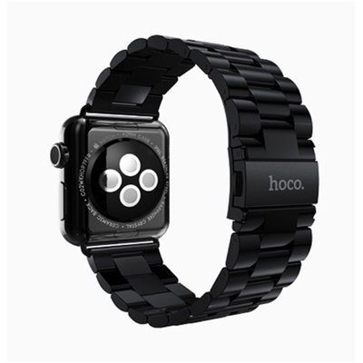 森尼3C-HOCO.浩酷 Apple watch5不銹鋼表帶 三株錶帶 蘋果手表表帶iwatch 38/42錶帶1/2/3/4-品質保證