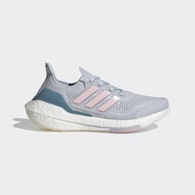 限時特價 2021 7月 ADIDAS ULTRABOOST 21 慢跑鞋 編織 馬牌底 灰粉色 FY0395 女鞋